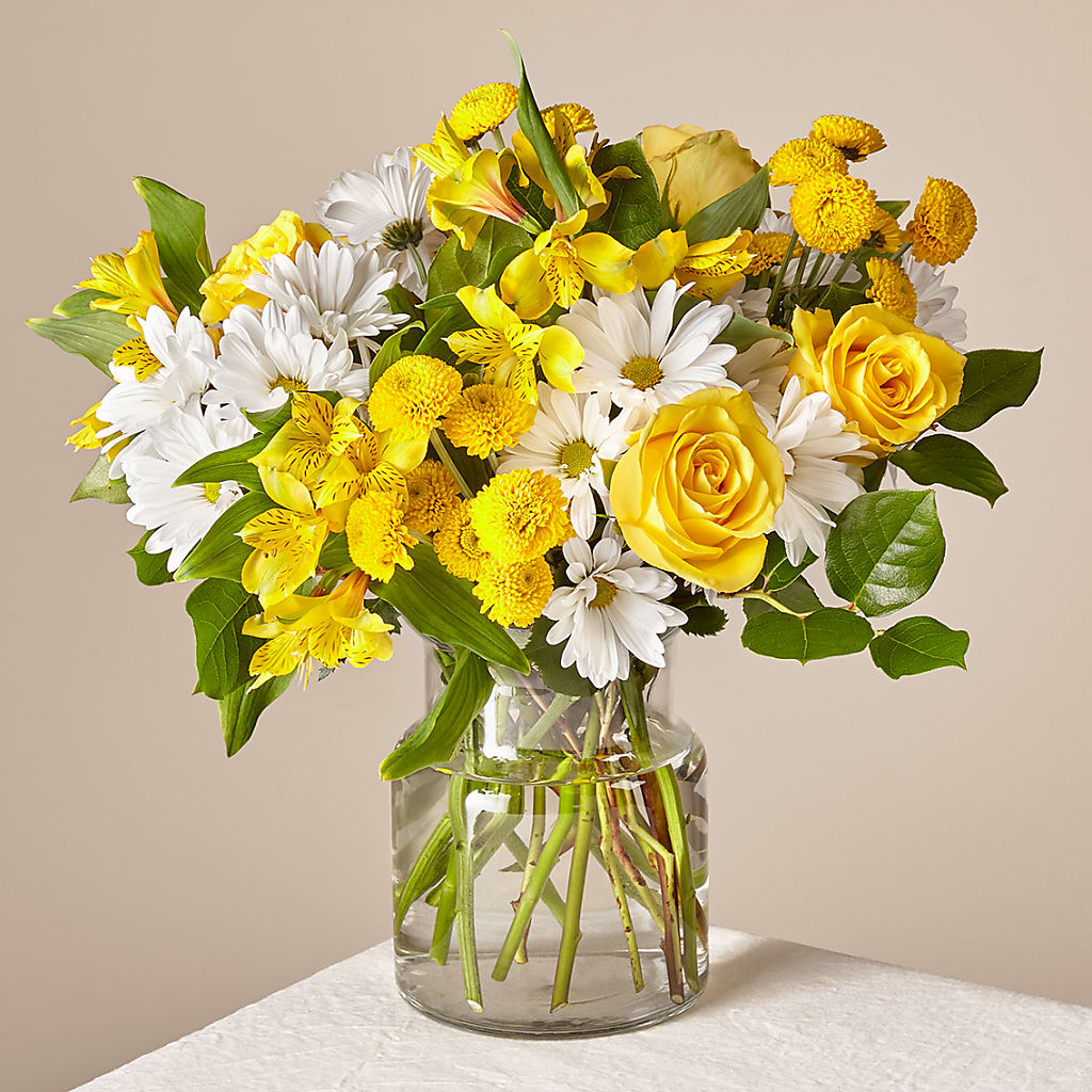 Sunny Sentiments Bouquet – Mt Scott Blooms By Maru, Portland OR