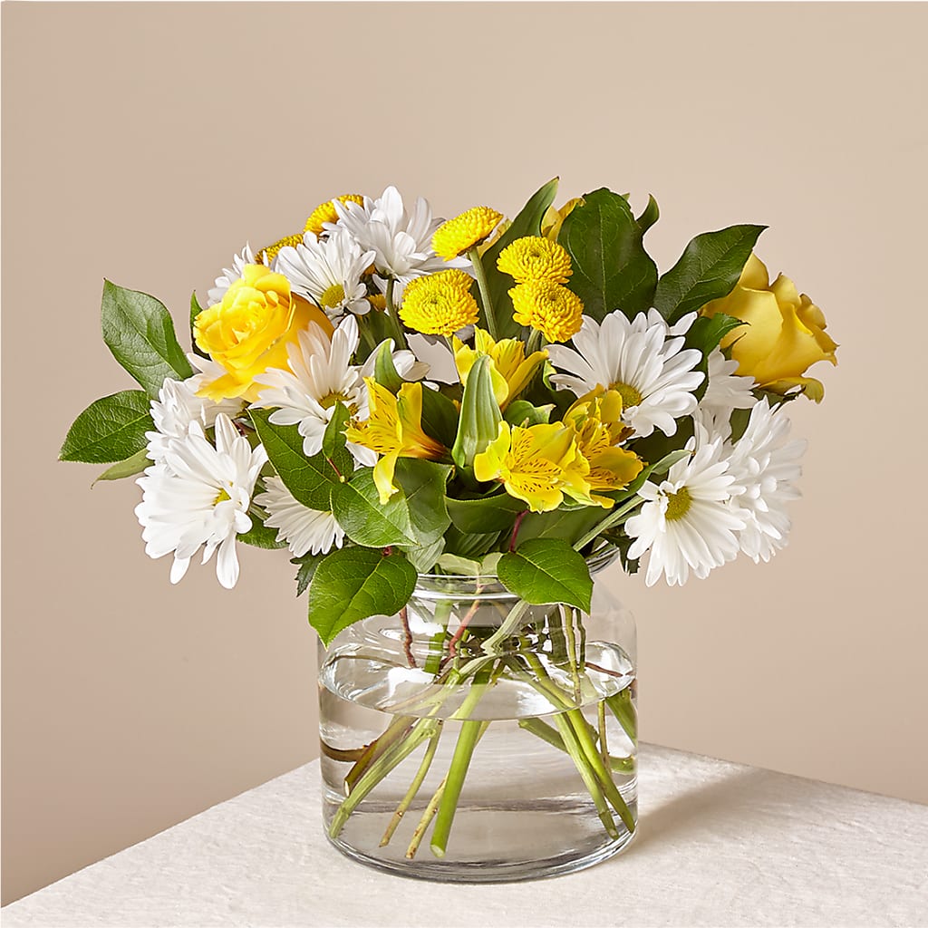 Sunny Sentiments Bouquet – Mt Scott Blooms By Maru, Portland OR