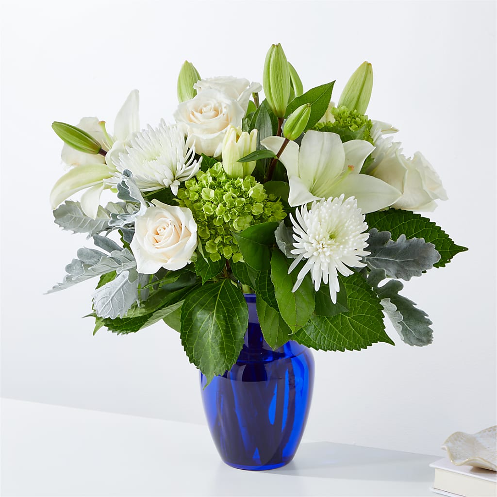 Snowy Dreams Bouquet – Mt Scott Blooms By Maru, Portland OR