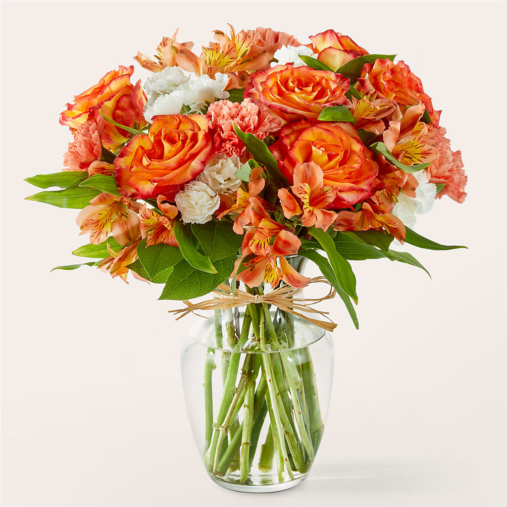 Apricot Glow Bouquet – Mt Scott Blooms By Maru, Portland OR