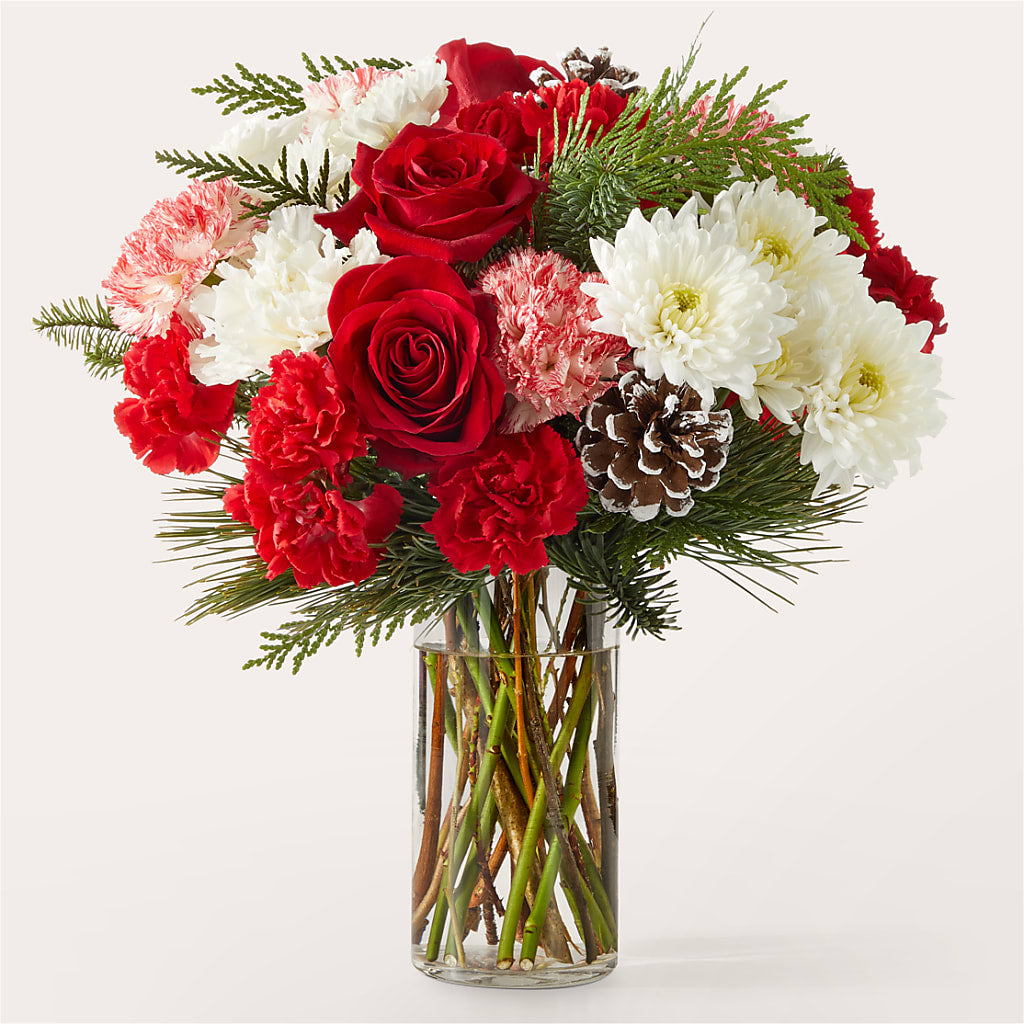 Candy Cane Lane Bouquet – Mt Scott Blooms By Maru, Portland OR