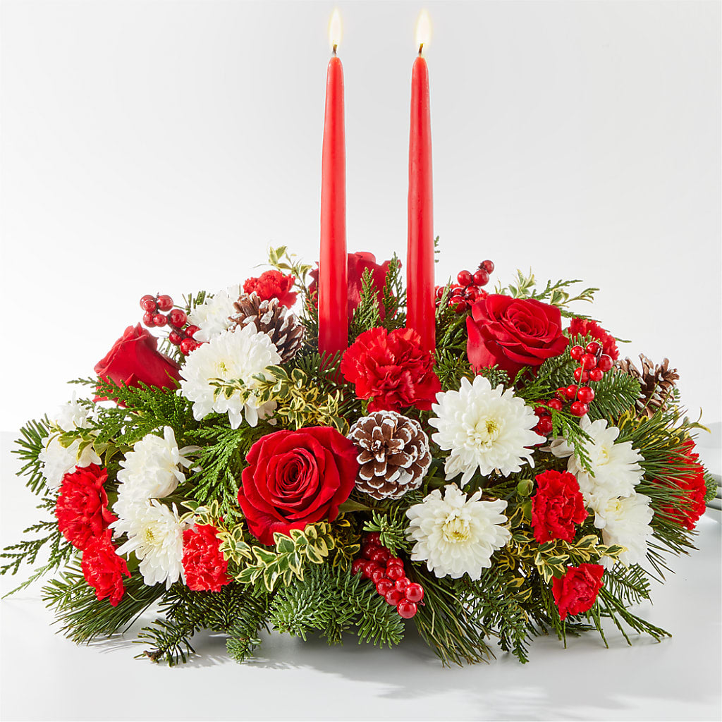 Holiday Soiree Centerpiece – Mt Scott Blooms By Maru, Portland OR