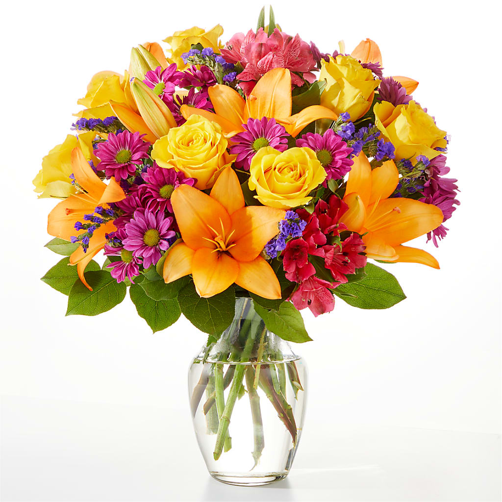 Colorful Visions Bouquet – Mt Scott Blooms By Maru, Portland OR