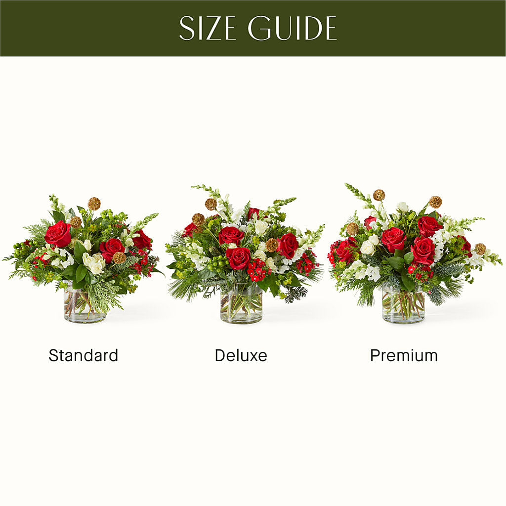 Deck the Halls Bouquet – Mt Scott Blooms By Maru, Portland OR