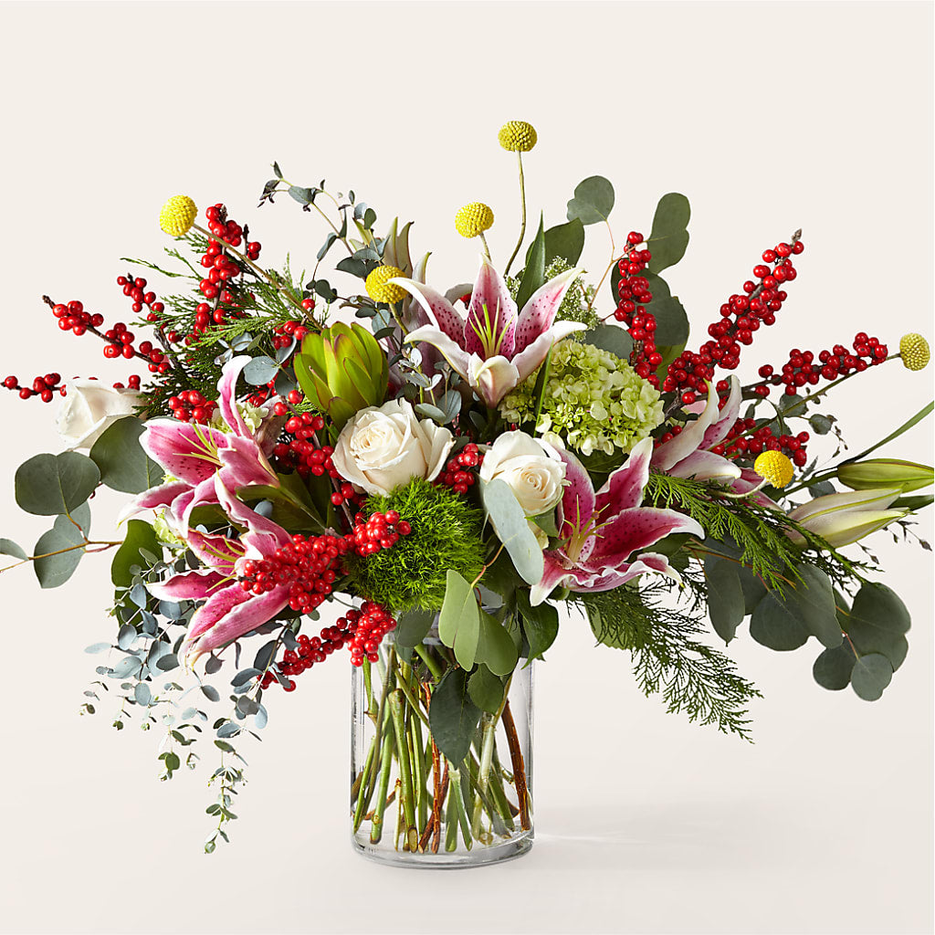 Berry & Bright Bouquet – Mt Scott Blooms By Maru, Portland OR