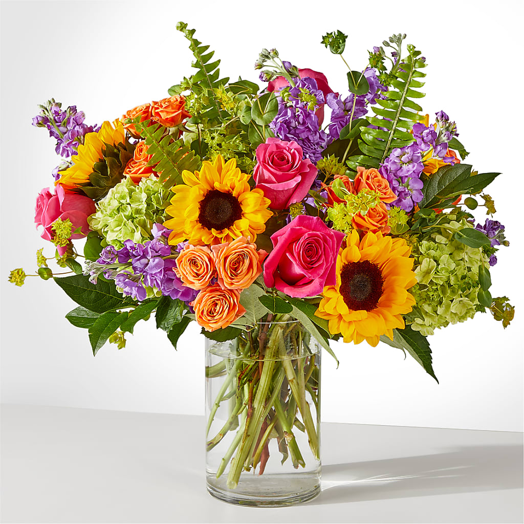 Vibrant Greetings Bouquet – Mt Scott Blooms By Maru, Portland OR