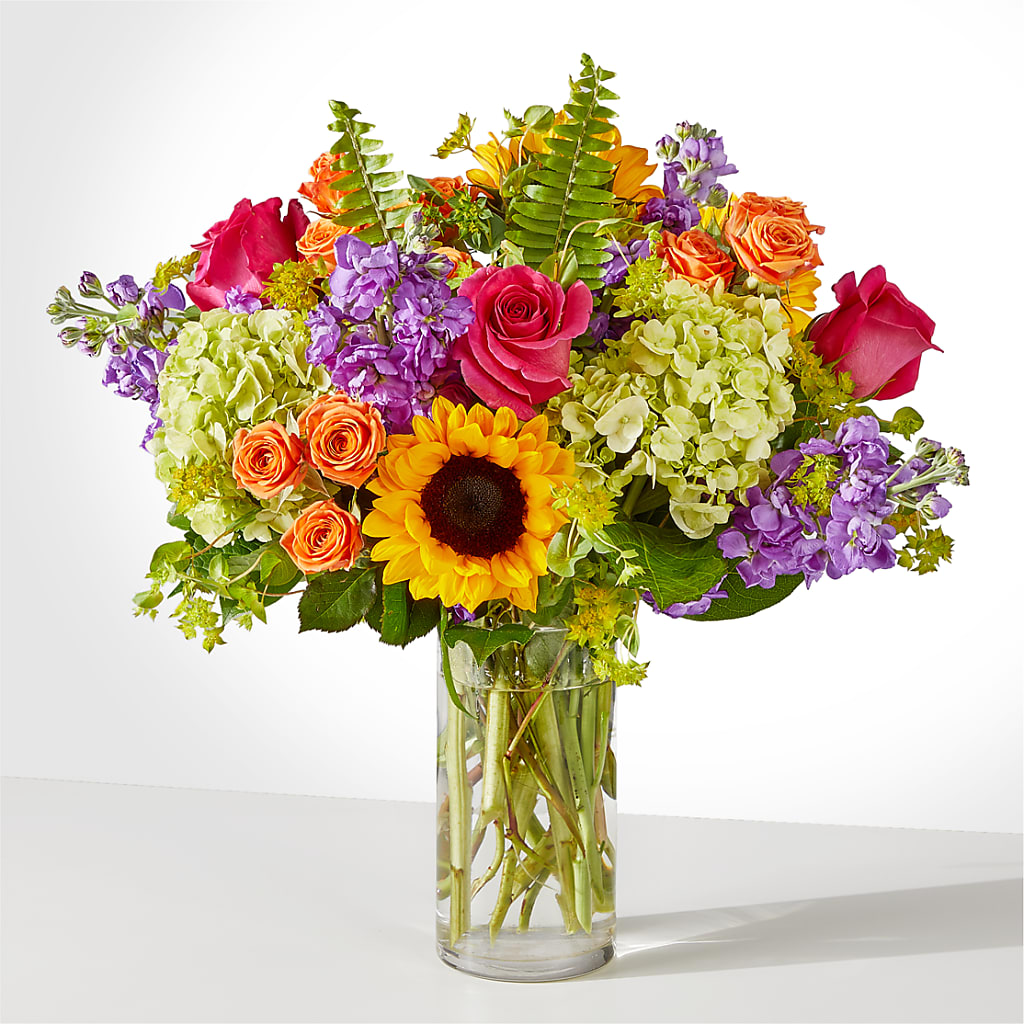 Vibrant Greetings Bouquet – Mt Scott Blooms By Maru, Portland OR