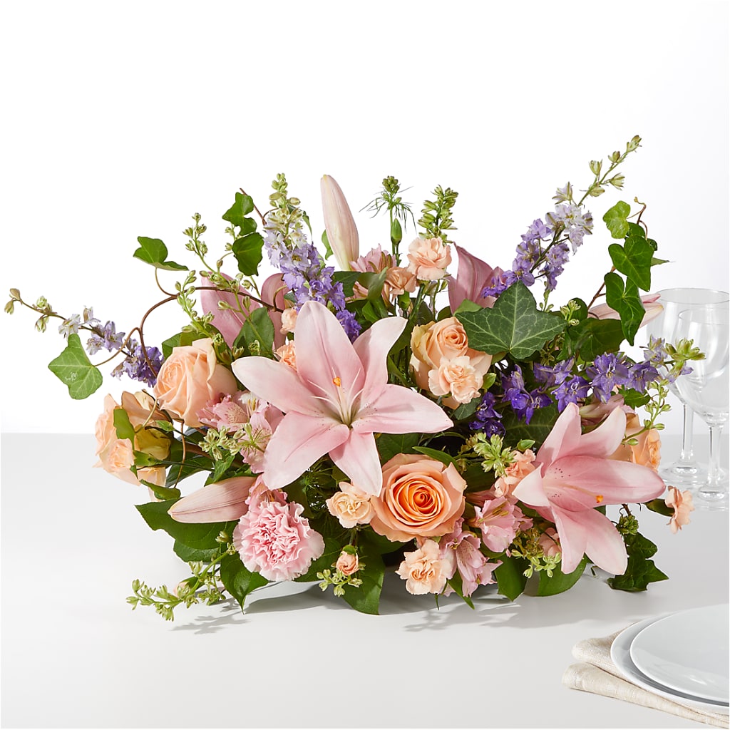 Blossom Time Centerpiece – Mt Scott Blooms By Maru, Portland OR