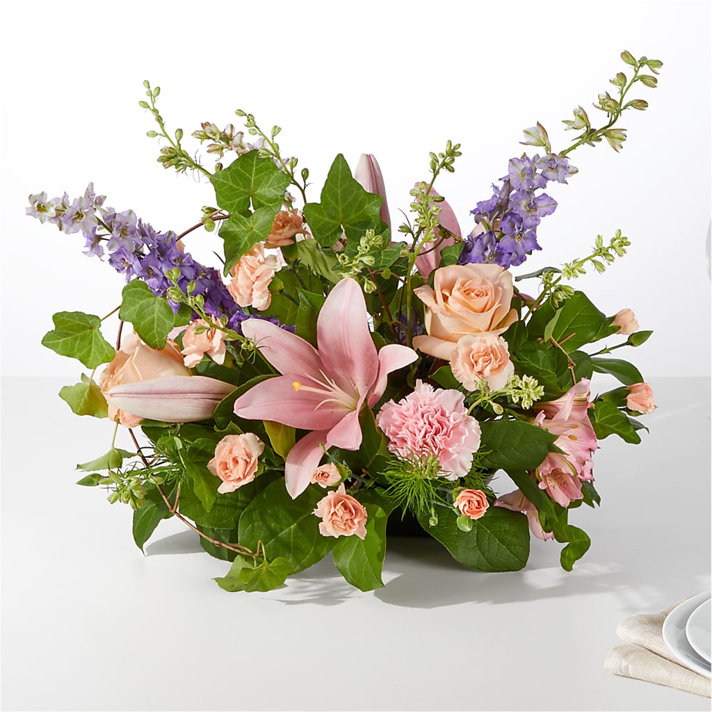 Blossom Time Centerpiece – Mt Scott Blooms By Maru, Portland OR