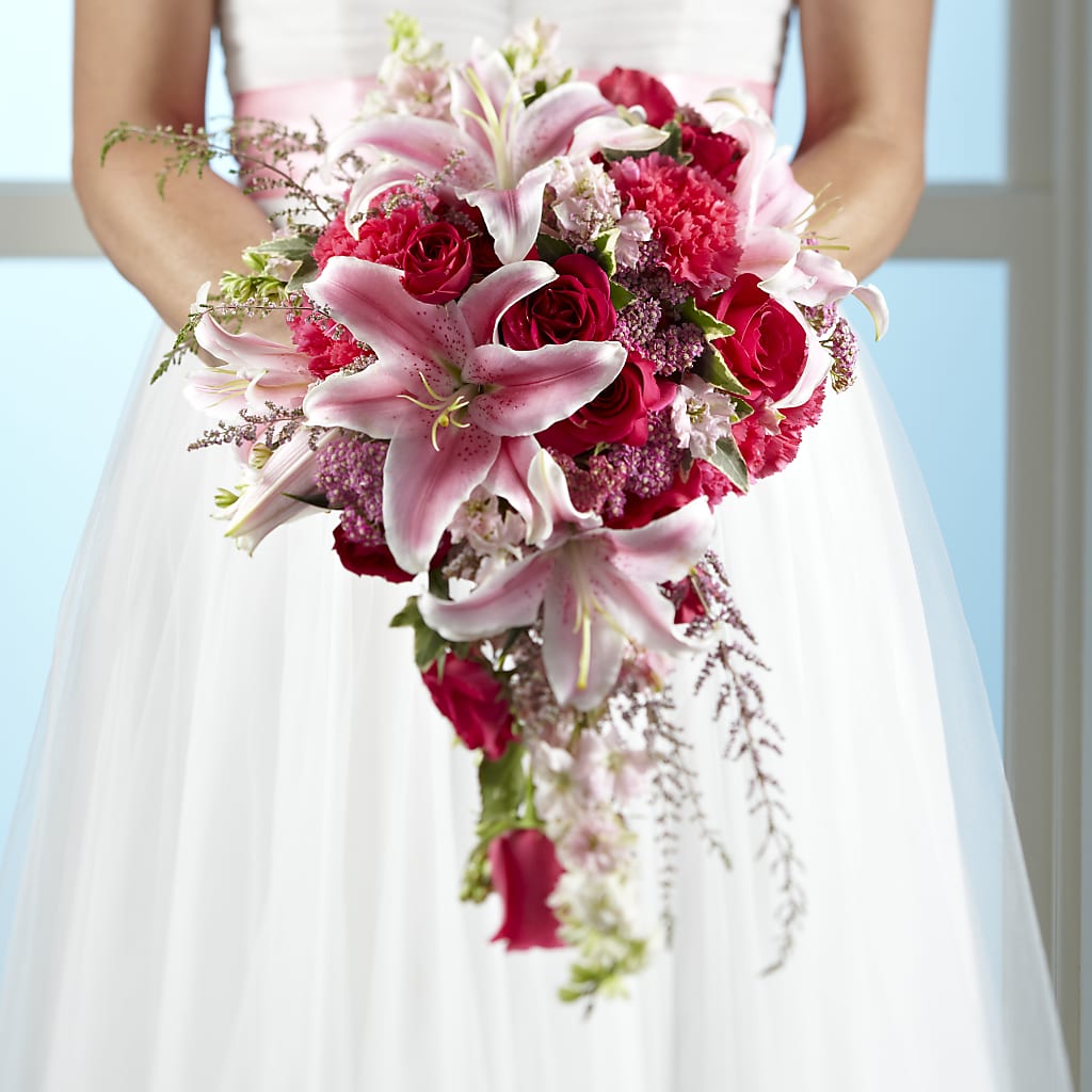 Lily & Rose Bouquet – Mt Scott Blooms By Maru, Portland OR