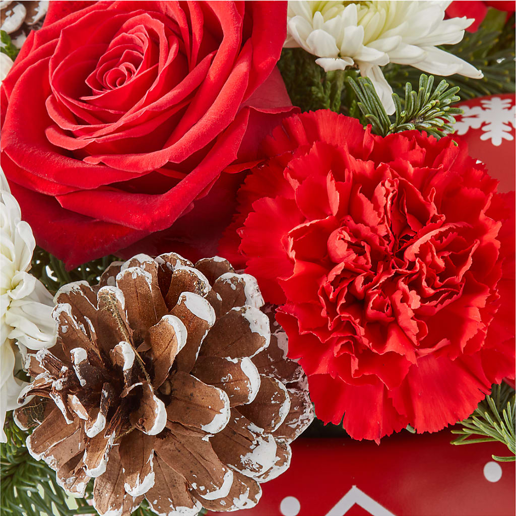 Christmas Village Ornament –  Mt Scott Blooms By Maru, Portland OR
