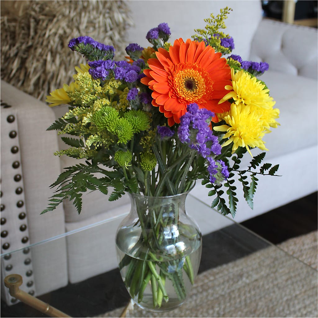 Marmalade Skies Bouquet –  Mt Scott Blooms By Maru, Portland OR