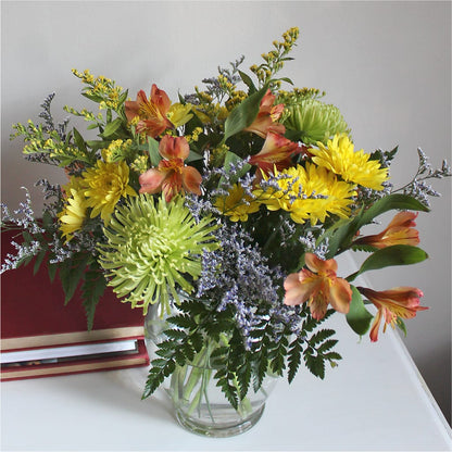 Marmalade Skies Bouquet –  Mt Scott Blooms By Maru, Portland OR