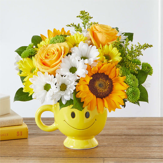 Be Happy Bouquet –  Mt Scott Blooms By Maru, Portland OR