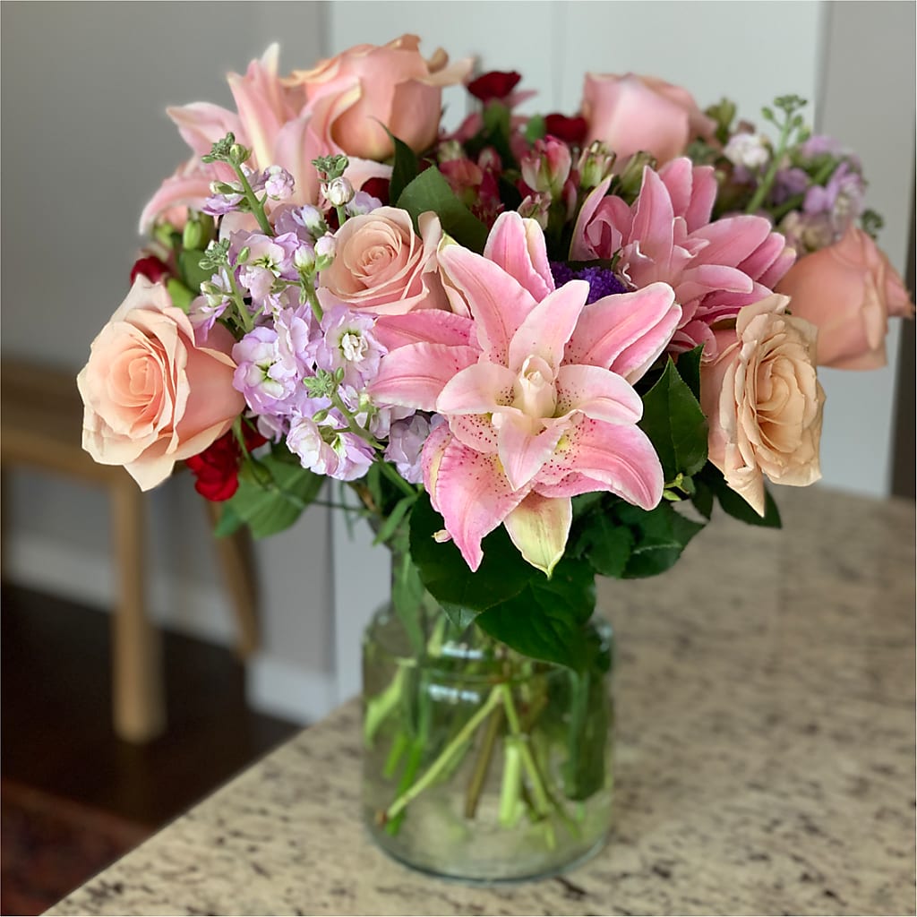 Romantique Bouquet –  Mt Scott Blooms By Maru, Portland OR