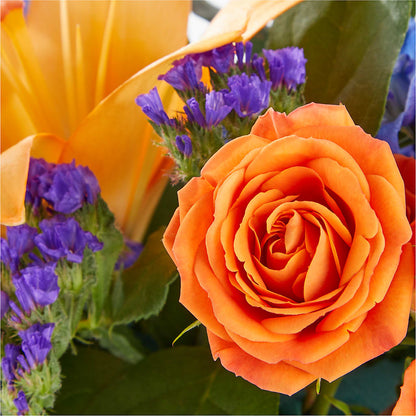 Radiant Citrus Box Bouquet –  Mt Scott Blooms By Maru, Portland OR