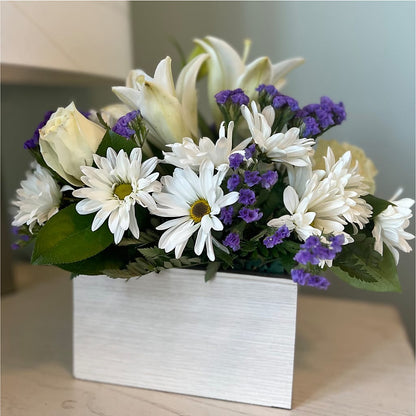 Beyond Blue Box Bouquet –  Mt Scott Blooms By Maru, Portland OR