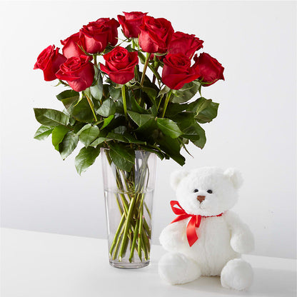 Romantic Long Stem Red Rose Bouquet Bundles –  Mt Scott Blooms By Maru, Portland OR