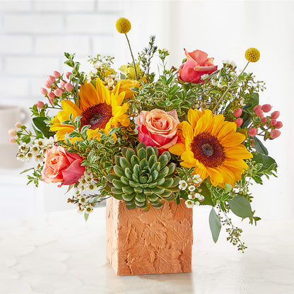 Sunflower Season Bouquet –  Mt Scott Blooms By Maru, Portland OR