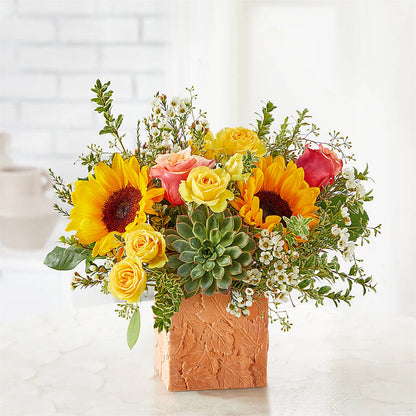 Sunflower Season Bouquet –  Mt Scott Blooms By Maru, Portland OR
