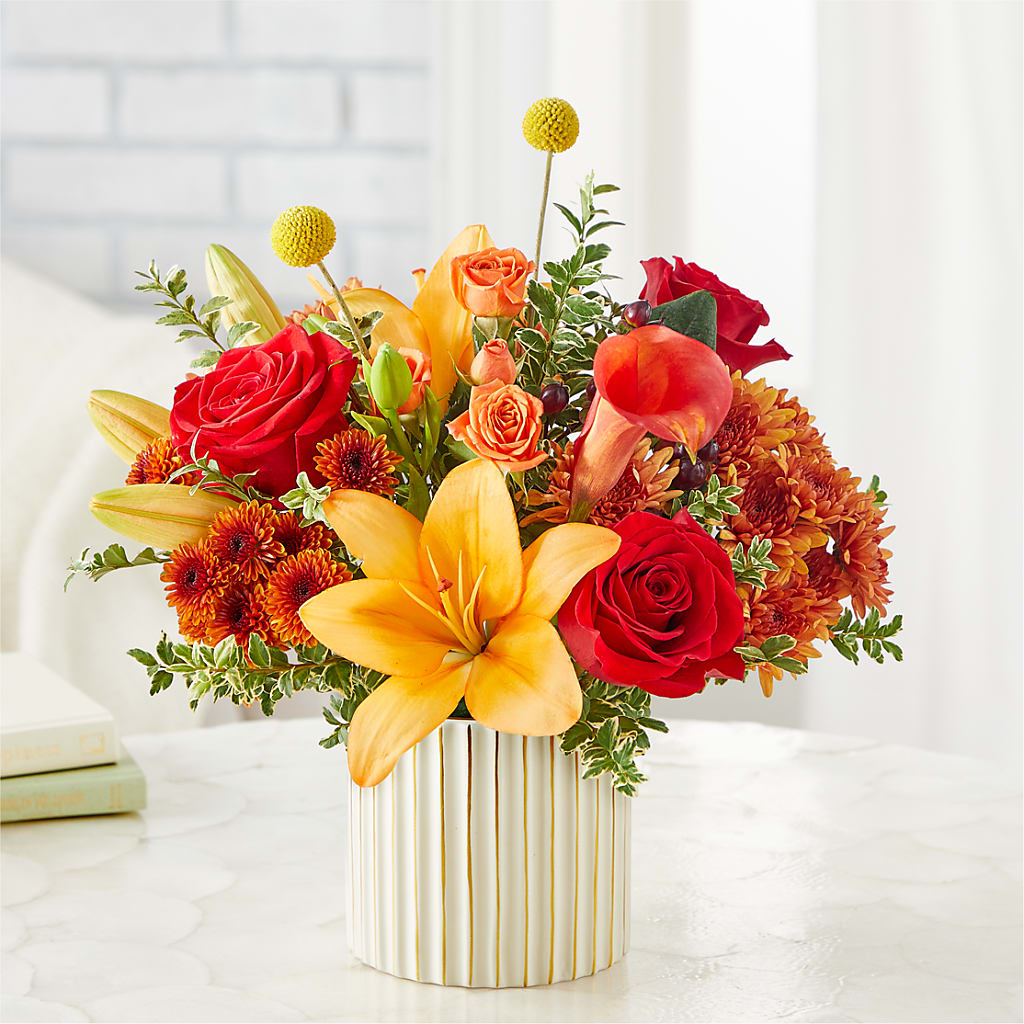 Scarlet Skies Bouquet –  Mt Scott Blooms By Maru, Portland OR