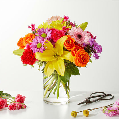 Cue the Confetti - A Florist Original –  Mt Scott Blooms By Maru, Portland OR
