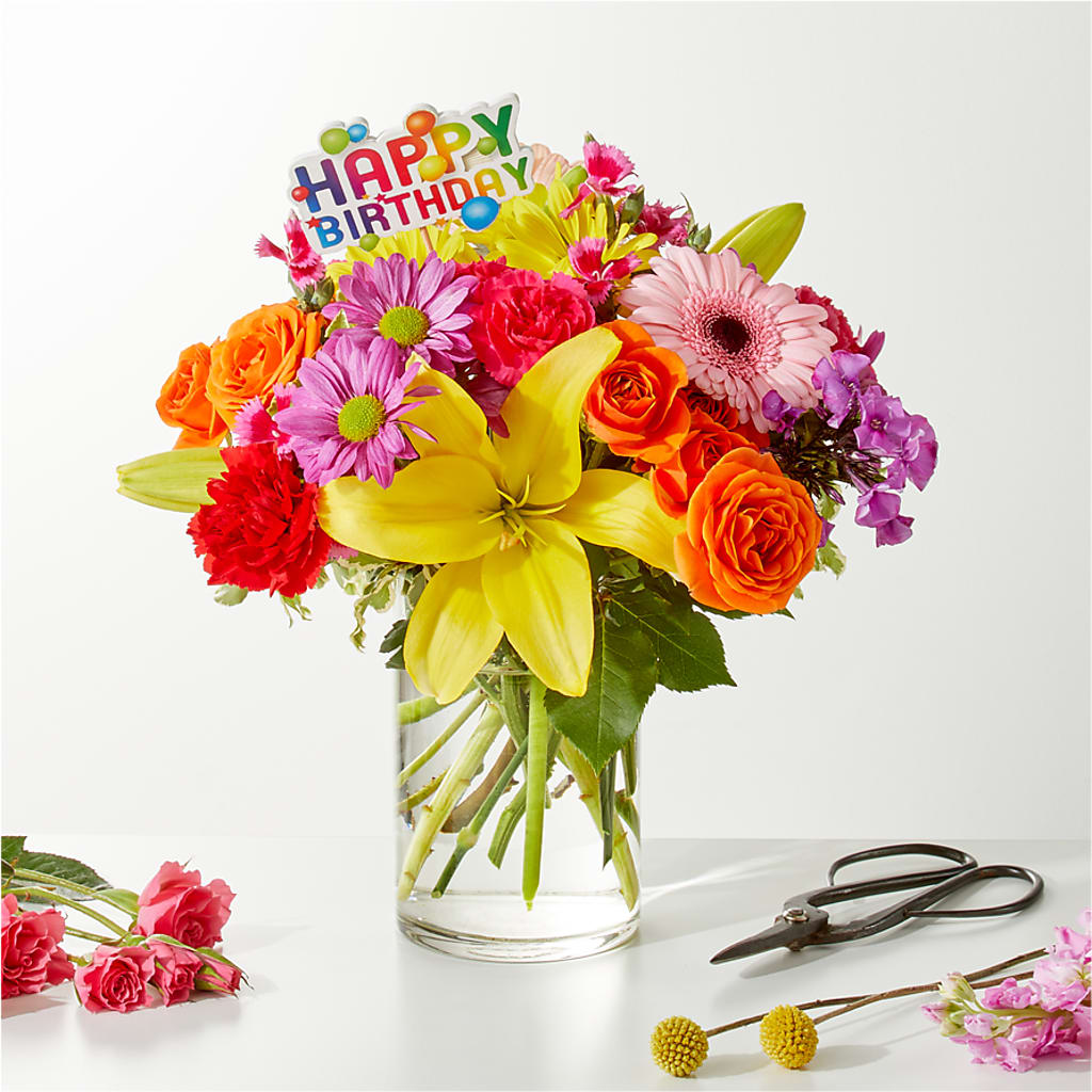 Cue the Confetti - A Florist Original –  Mt Scott Blooms By Maru, Portland OR