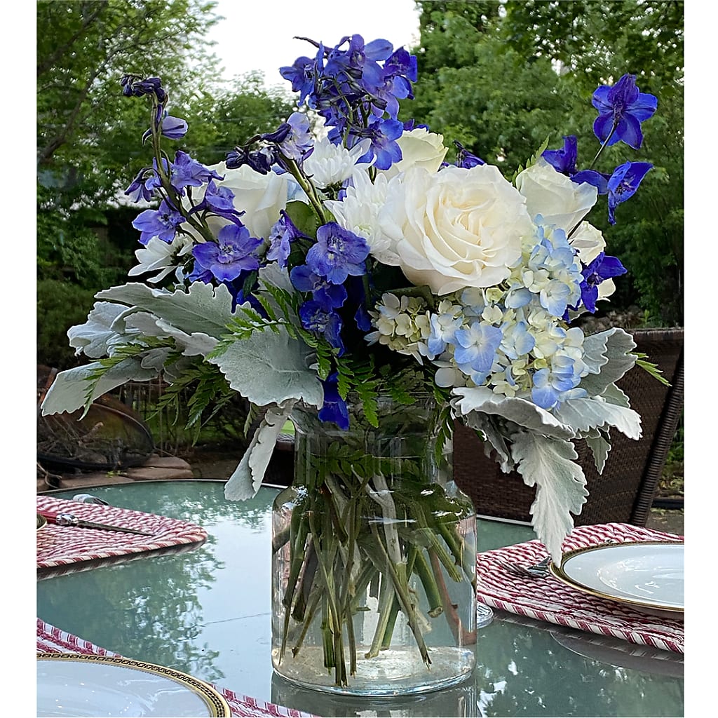 Clear Skies Bouquet –  Mt Scott Blooms By Maru, Portland OR