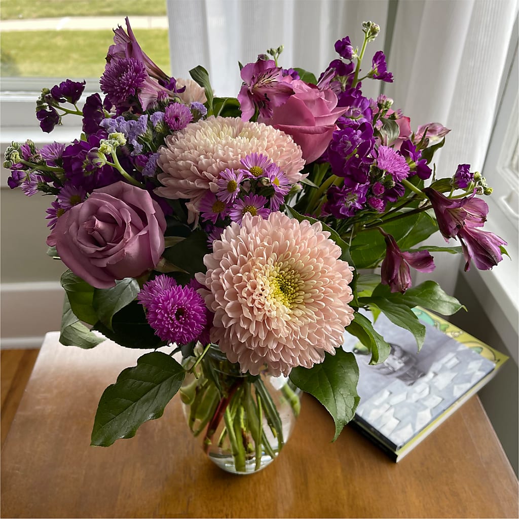 Ultraviolet Bouquet –  Mt Scott Blooms By Maru, Portland OR