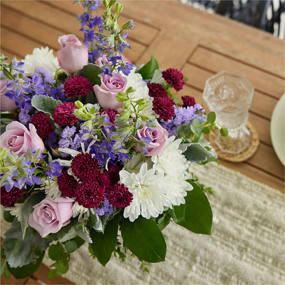 Violet Frost Bouquet –  Mt Scott Blooms By Maru, Portland OR