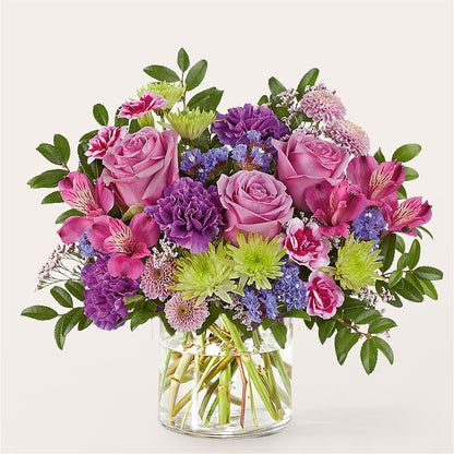 Glass Half Full Bouquet –  Mt Scott Blooms By Maru, Portland OR
