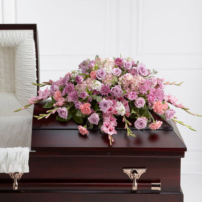 Immorata Casket Spray –  Mt Scott Blooms By Maru, Portland OR