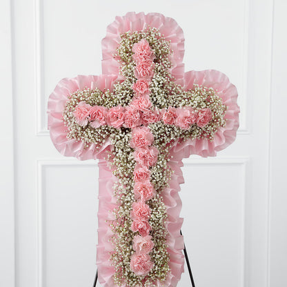 Angel's Cross Easel –  Mt Scott Blooms By Maru, Portland OR