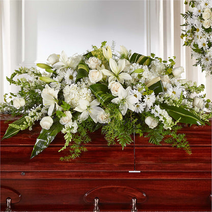 Abundance Casket Spray –  Mt Scott Blooms By Maru, Portland OR