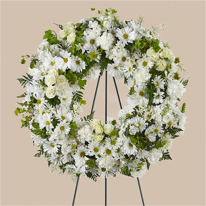 Faithful Wishes Wreath –  Mt Scott Blooms By Maru, Portland OR