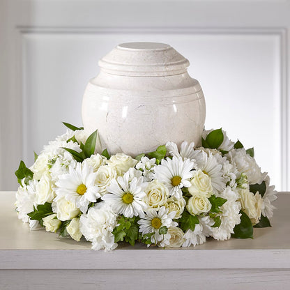 Ivory Gardens Cremation Adornment –  Mt Scott Blooms By Maru, Portland OR
