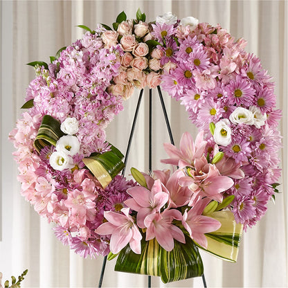 Gift of Warmth Wreath –  Mt Scott Blooms By Maru, Portland OR