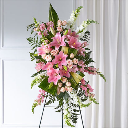 Elegant Embrace Standing Spray –  Mt Scott Blooms By Maru, Portland OR