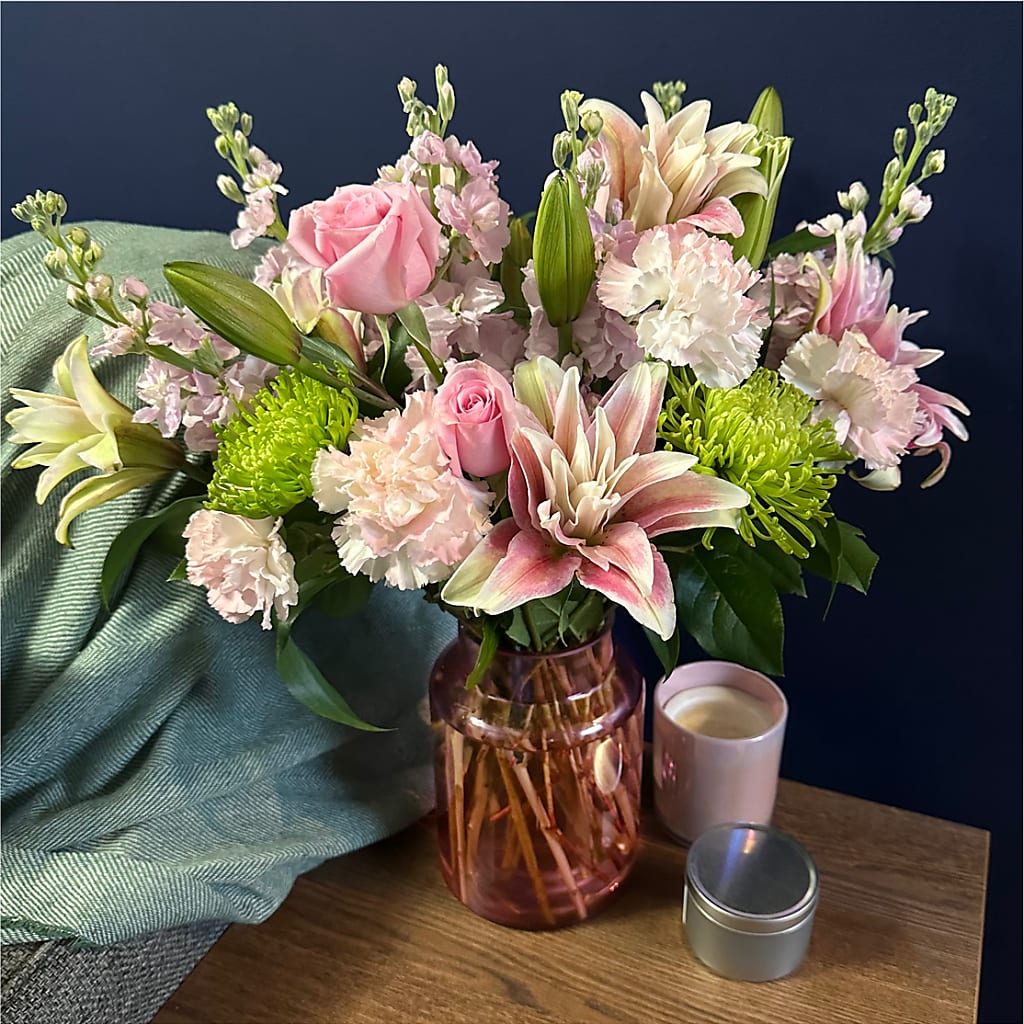 Pretty in Pink Bouquet –  Mt Scott Blooms By Maru, Portland OR