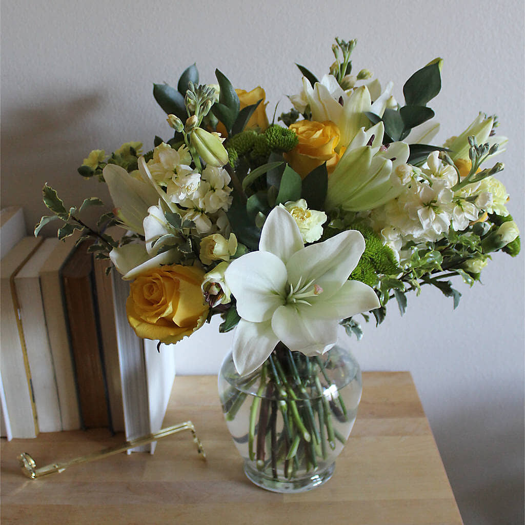 Hope & Serenity Bouquet –  Mt Scott Blooms By Maru, Portland OR