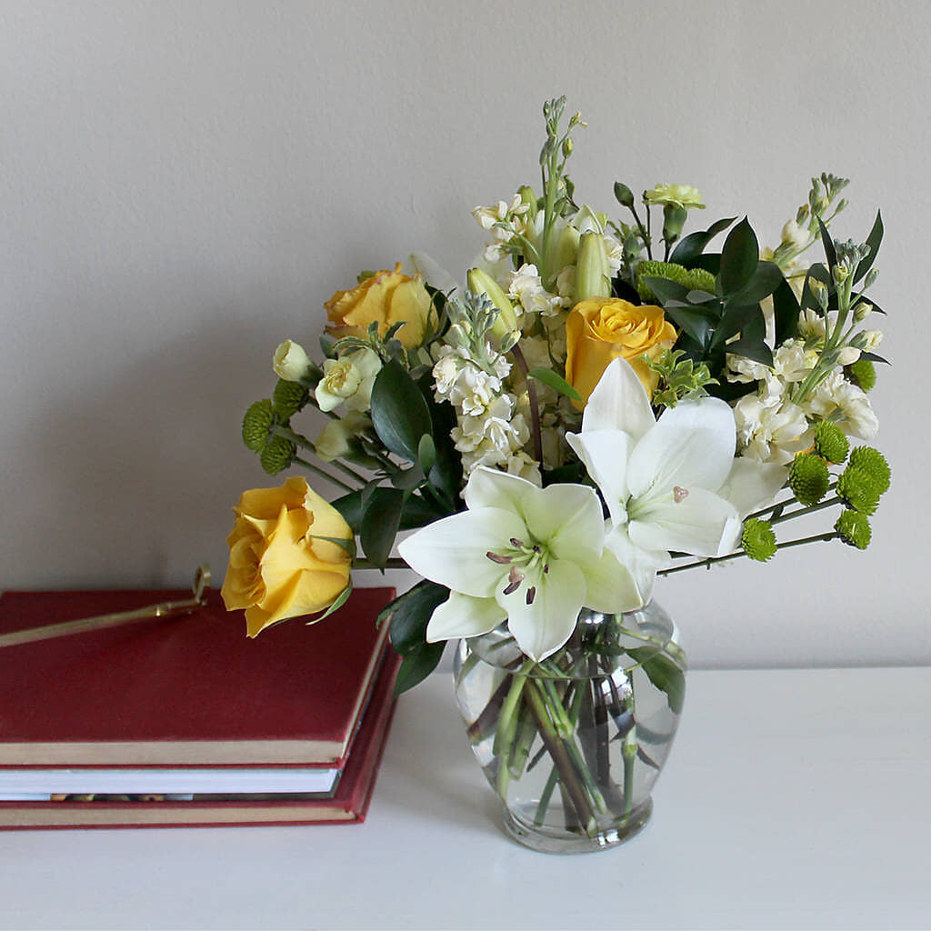 Hope & Serenity Bouquet –  Mt Scott Blooms By Maru, Portland OR