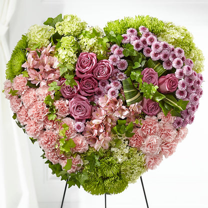 Heartwarming Standing Heart –  Mt Scott Blooms By Maru, Portland OR