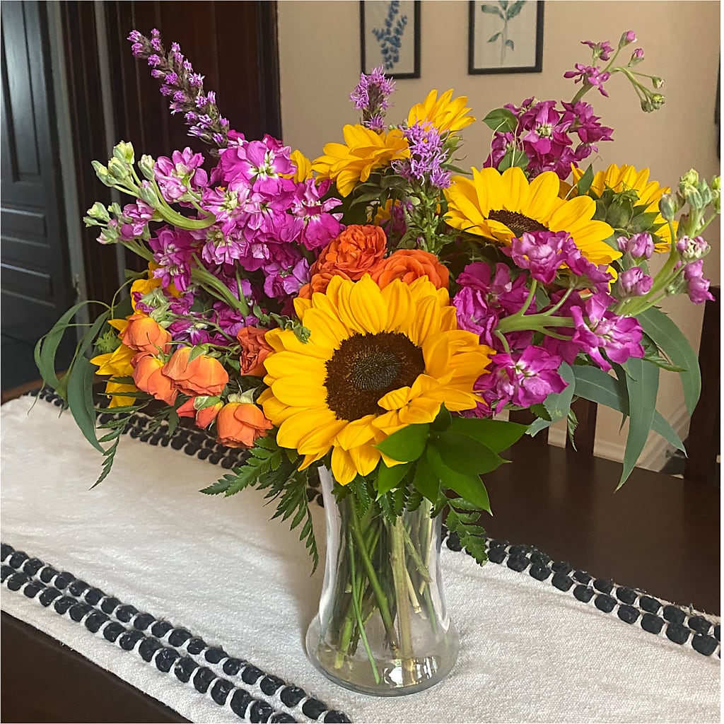 Rays of Life Bouquet –  Mt Scott Blooms By Maru, Portland OR