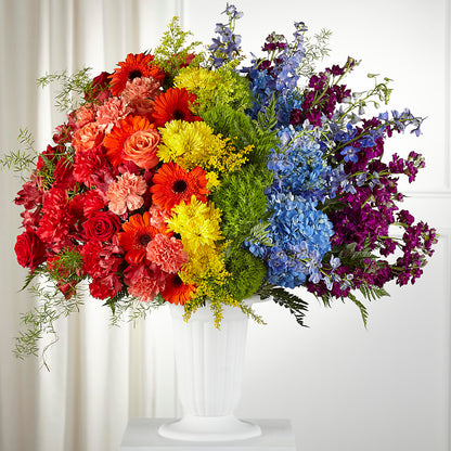 Pride & Unity Arrangement –  Mt Scott Blooms By Maru, Portland OR