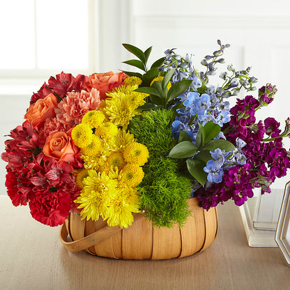 Prideful Basket –  Mt Scott Blooms By Maru, Portland OR