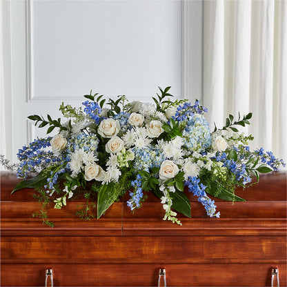 Timeless Essence Casket Spray –  Mt Scott Blooms By Maru, Portland OR