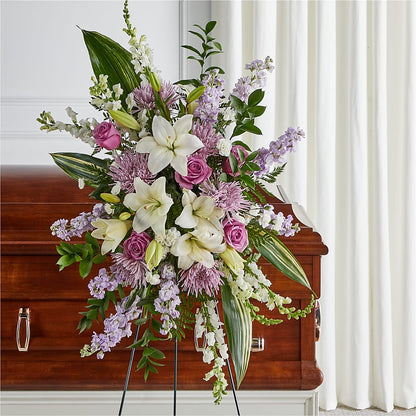 Grateful Hearts Standing Spray –  Mt Scott Blooms By Maru, Portland OR