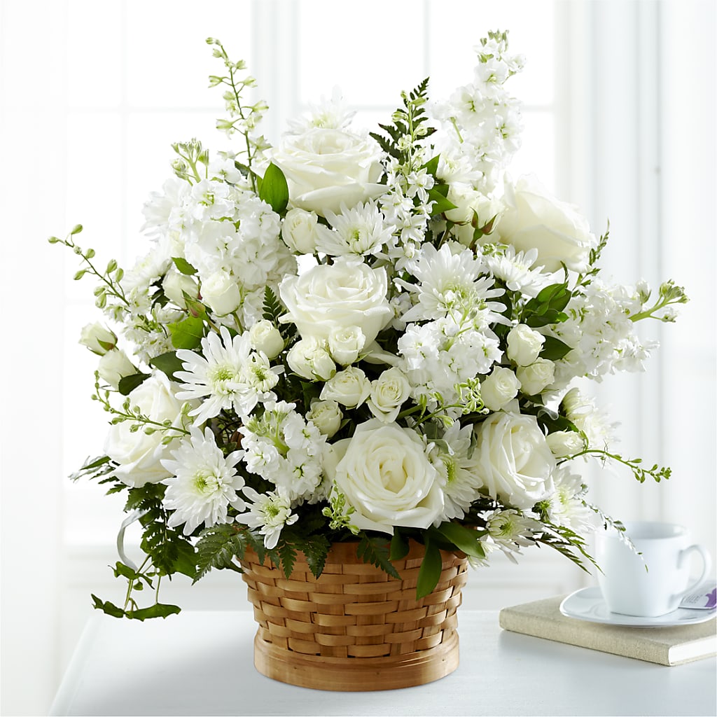 Heartfelt Condolences Arrangement –  Mt Scott Blooms By Maru, Portland OR