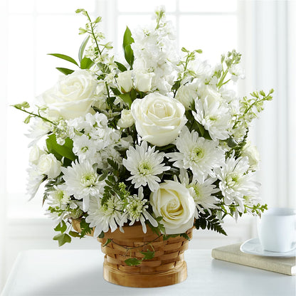 Heartfelt Condolences Arrangement –  Mt Scott Blooms By Maru, Portland OR