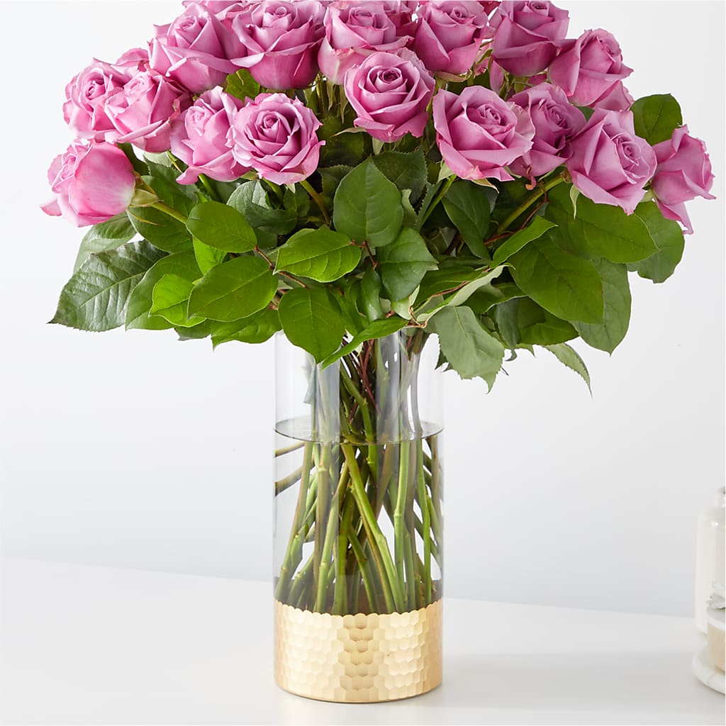 Secret Admirer Lavender Rose Bouquet –  Mt Scott Blooms By Maru, Portland OR